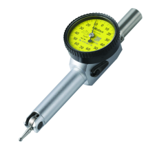 Dial Test Indicator, Pocket Type 0,14mm, 0,001mm, D=4/8 mm Stem, with Bracket | 513-501-10T