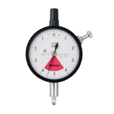 Dial Gauge, Flat Back, ANSI/AGD Type One Revolution, Jeweled Bearing, Shock- & Dustproof, 0,008", 0,0001" | 2910AB-72