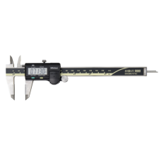 Digital ABS AOS Caliper, OD Carb. Jaws Inch/Metric, 0-6", Thumb R., w/o Output | 500-159-30