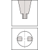 Vernier Caliper, Standard Jaws Nib Style 0-1000mm, 0,05mm, Metric | 533-406