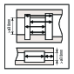 Vernier Hook Type Caliper 0-200mm, 0,02mm, Metric | 536-171