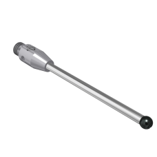 Stylus M3 diamond coated ball 2,05mm carbide  Ø1,5mm, stainless steel base Ø4mm, L30mm, ML22,5mm | K650247