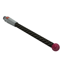 Stylus CFK M2, Ø3,0 mm  ruby ball ruby ball  Ø3,0 mm, Shaft CFK Ø2,0 mm, L = 30,0 mm,  ML=27,0mm | K651461