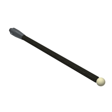 Stylus M4 zirconium oxide ball Ø6,0mm , carbon fibre stem Ø4,4mm, stainless steel base Ø7,0mm, L100mm, ML 88,5mm | K651610