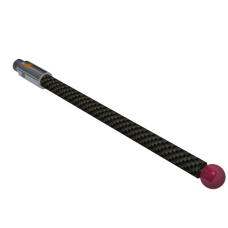 Stylus M3 ruby ball 4,0mm Stylus M3, ruby ball Ø4mm, carbon fibre stem Ø3mm, stainless steel base Ø3mm, L50mm, ML42,5mm | K651785