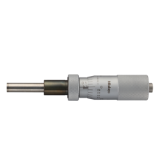 Micrometer Head, Medium-sized Type with D=8mm Spindle, 0-1", 0,001", Flat, with Spindle Lock, w/o Ratched | 151-241-10