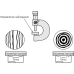 Стеклянная плоскопараллельная пластина, 15 мм D=60mm, 0,1µm | 158-120