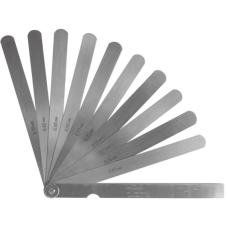 Thickness/Feeler Gauge 0,05-0,8mm, 10 Leaves, 150mm Blade | 184-308S