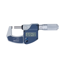 Digital Micrometer, Inch/Metric 0-1", w/o Output, Friction Thimble | 293-832-30