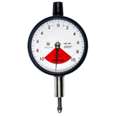 Dial Indicator, Flat Back, AGD/ANSI 0,02", 0,0005", One Revo., Dust/Shockpr. | 2976TB