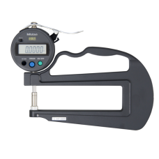 ABS Digital Thickness Gauge with ID-S Inch/Metric, 0-0,47", 0,0005", 4,72" Throat | 547-520S