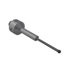 Stylus M5 diamond coated ball 2,05mm carbide stem Ø1,5mm, titanium base Ø11mm, L43mm, ML18mm | K650249