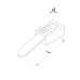 Springclip 40mm CMM fixtures, eco-fix/eco-fixplus series | K550554