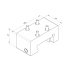 Slider unit for profile connection  CMM fixtures, multiflexprofile series | K551117