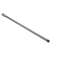 Stylus M4 ruby ball Ø5,0mm Stylus M4 ruby ball Ø5,0mm, stainless steel stem Ø4,5mm, stainless steel base Ø7,0mm, L150mm, ML 133mm | K651335