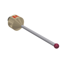 Stylus M5 ruby ball ø3,0mm Stylus M5, ruby ball Ø3mm, carbide stem Ø2mm, titanium base Ø10mm, L40mm, ML31mm | K651623