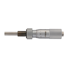 Micrometer Head, Medium-sized Type Standard Type, 0-25mm, 0,001mm, Flat, with Spindle Lock, w/o Ratched | 150-211-10