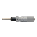 Micrometer Head, Medium-sized Type with D=8mm Spindle, 0-1", 0,001", Flat, with Clamp Nut/Spindle Lock, w/o Ratched | 151-242-10