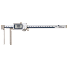 Digital ABS Knife-Edge Caliper 10,1-200mm, IP67, Thumb Roller | 573-642-20