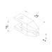 Pair of exchangeable prismatic tips for clamping tweezers N° K551019 opti-fix series | K550998