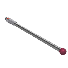 Stylus M2 ruby ball Ø3,0mm carbide stem Ø2,0mm, base stainless steel Ø3,0mm L 40,0mm, ML 37,5mm | K651265