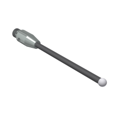 Stylus M3 zirconium oxide ball Ø2,0mm , carbide stem Ø1,5mm, stainless steel base Ø4,0mm, L30mm, ML 22,8mm | K651568