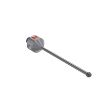 Stylus M5 silicon nitride ball Ø3,0mm carbide stem Ø2,0mm, base titanium Ø11,0mm L 48,5mm, ML 38,5mm | K656002