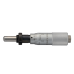 Micrometer Head, Carbide Tipped Spindle Standard Type, 0-0,5", 0,001", Spherical, with Clamp Nut | 149-812-10