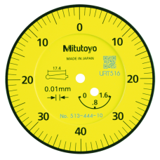 Рычажный индикатор 1,6mm, 0,01mm, 4/8mm Stem | 513-444-10A