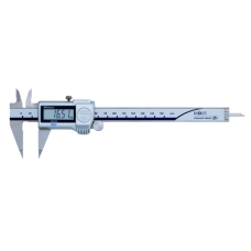 Digital ABS Point Caliper (Fine Type) 0-150mm, IP67, Thumb Roller | 573-621-20