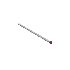 Stylus holder ruby ball Ø1,35mm carbide stem Ø1,0mm, L 26,4mm | K651073