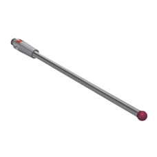 Stylus M2 ruby ball Ø2,0mm carbide stem Ø1,5mm, base stainless steel Ø3,0mm L 40,0mm, ML 32,5mm | K651263