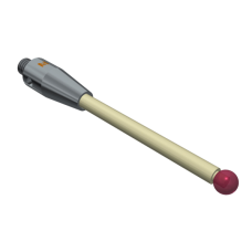 Stylus M4 ruby ball Ø4,0mm ceramic stem Ø3,0mm, stainless steel base Ø7,0mm, L 50,0mm, ML 33,5mm | K651407