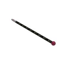 Stylus M2 ruby ball Ø5,0mm carbon fibre stem Ø3,0mm, base stainless steel Ø3,0mm L 75,0mm, ML 75,0mm | K651417