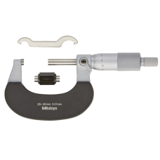 Outside Micrometer with  Heat Ins. Plate 25-50mm, 0,01mm | 102-302