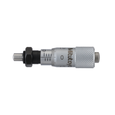 Micrometer Head, Ultra Small Type 0-6,5mm, 0,01mm, Spherical, with Clamp Nut | 148-207-10