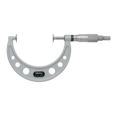 Disc Micrometer, Non-Rotating Spindle "3-4"", D=20mm" | 169-208-10