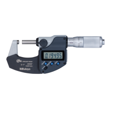 Digital Micrometer IP65, Inch/Metric 0-1", Friction Thimble, with Output | 293-335-30