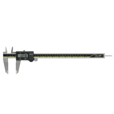 Digital ABS AOS Caliper, OD Carb. Jaws Inch/Metric, 0-12", Thumb R., w/o Outp. | 500-165-30