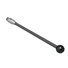 Stylus M3 diamond coated ball 5,05mm carbide stem Ø2mm, stainless steel base Ø4mm, L50mm, ML50mm | K650257