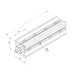 multiflexprofile 200 mm CMM fixtures, multiflexprofile series | K551107