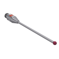 Stylus M3 ruby ball Ø1,5 mm carbide stem Ø1,0mm, base stainless steel Ø4,0mm L 30,0mm, ML 22,5mm | K651119