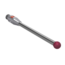 Stylus M3 ruby ball Ø3,0mm carbide stem Ø2,0mm, base stainless steel Ø4,0mm L 30,0mm, ML 22,5mm | K651122