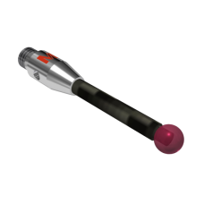 Stylus M3 ruby ball Ø3,0mm carbon fibre Ø2,0mm, base stainless steel Ø4,0mm L 21,0mm, ML 14,7mm | K651297