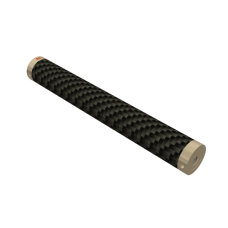 Extension M5, carbon fibre L 150,0mm stem Ø20,0mm, end pieces titanium - thermostable, torsion resistant | K656043