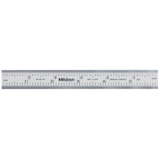 Steel Rule, Wide Rigid Rule 6", Inch | 182-102