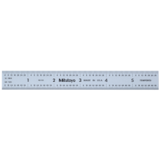 Steel Rule, Wide Rigid Rule 6", Inch | 182-103