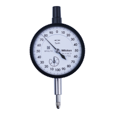 Dial Gauge, Flat Back, ISO Type Jeweled Bearing, 5mm, 0,001mm | 2118AB-10