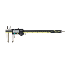 Digital ABS AOS Caliper, OD Carb. Jaws In/Met., 0-8", Blade, Thumb R., w/o Outp | 500-163-30