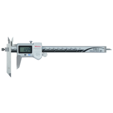 Digital ABS Offset Caliper, IP67 Inch/Metric, 0-6", Thumb Roller | 573-701-20